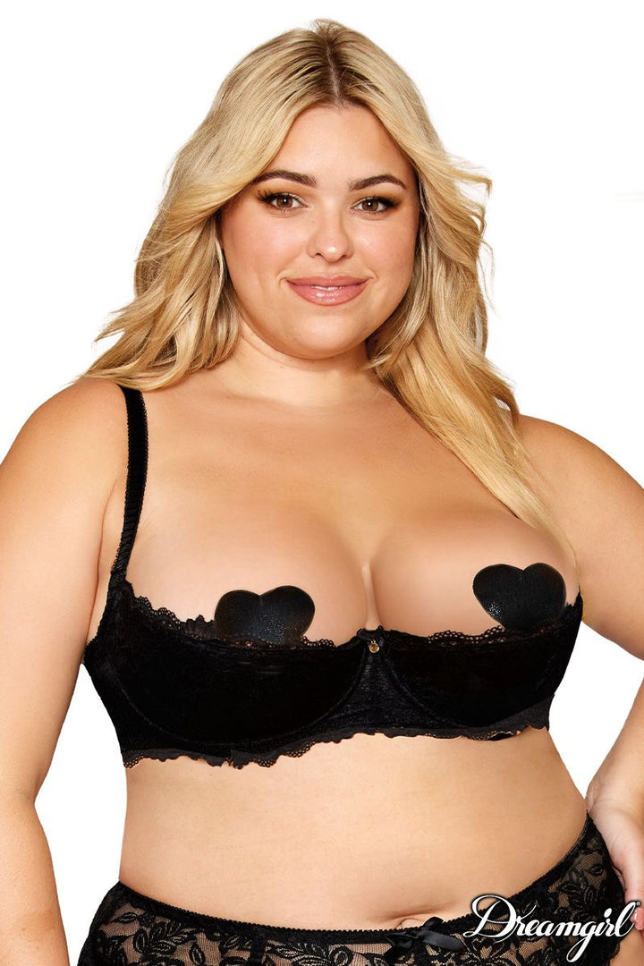 Soutien-gorge en dentelle avec balconnet