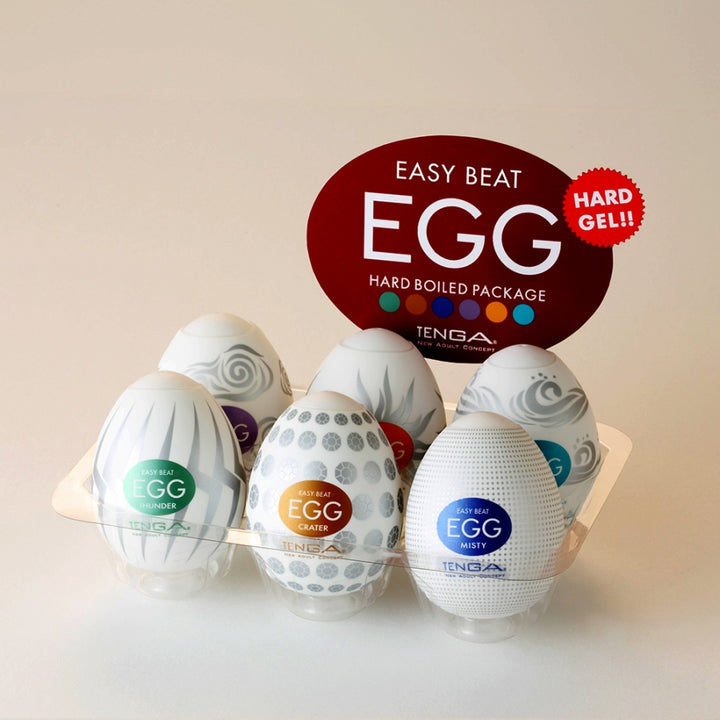 Egg Tenga Gel Mixed Pack of 6