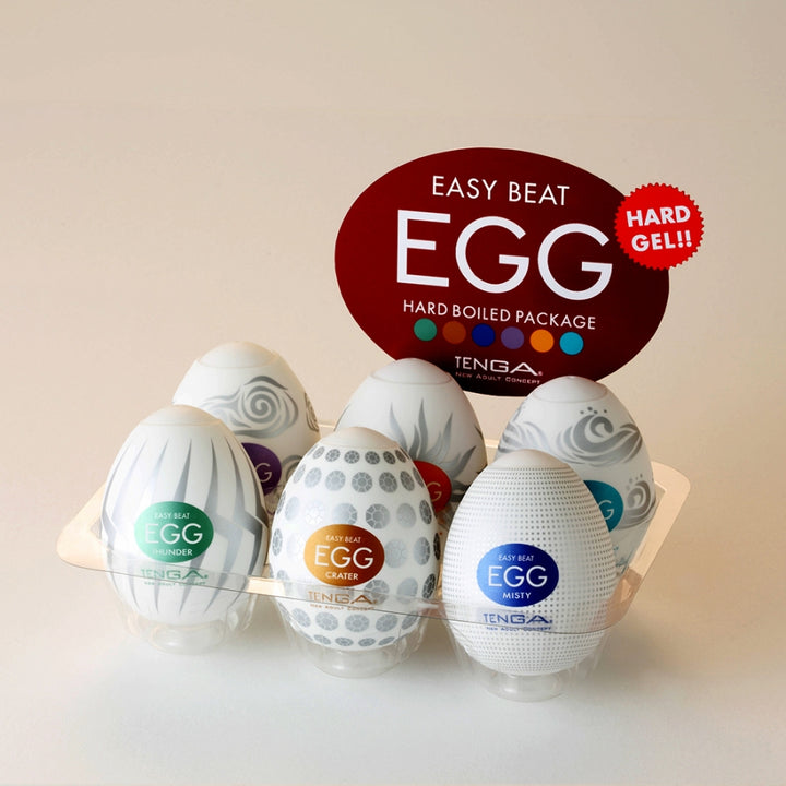 Oeuf Tenga  Gel Mixed Paquet de 6