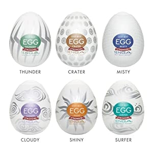 Egg Tenga Gel Mixed Pack of 6