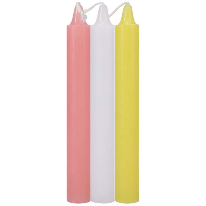 Japanese Drip Candles - pack of 3