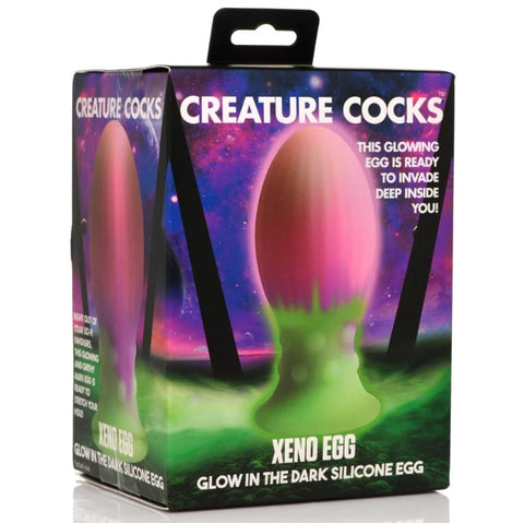 Creature Cocks - Xeno Egg Glow in the Dark Silicone Egg