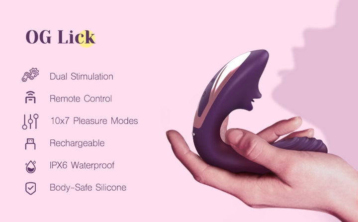 OG Lick Clitoral Vibrator