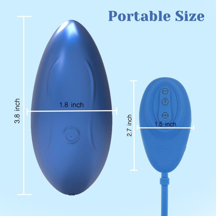 Portable Panty Vibrator, Metallic Color