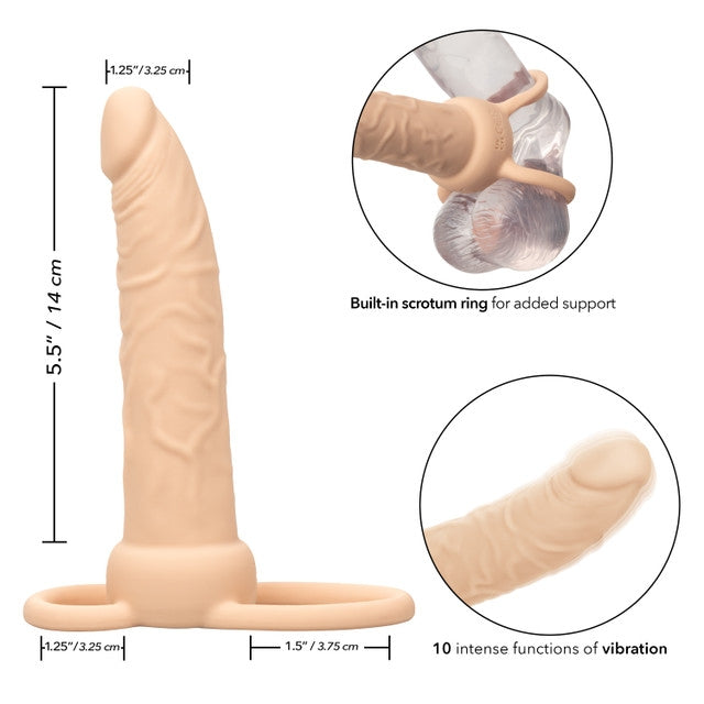 Rechargeable Double Penetrator - Ivory