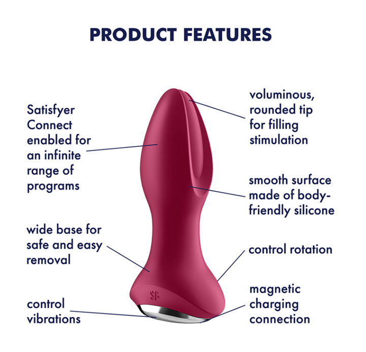 Satisfyer Rotator Plug 2+ 