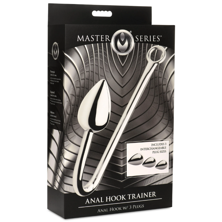 Master Series - Anal Hook Trainer 3 Plugs