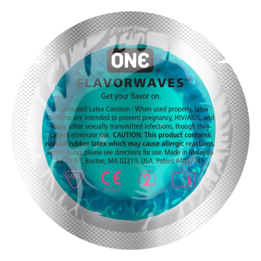 ONE FlavorWaves Condoms 