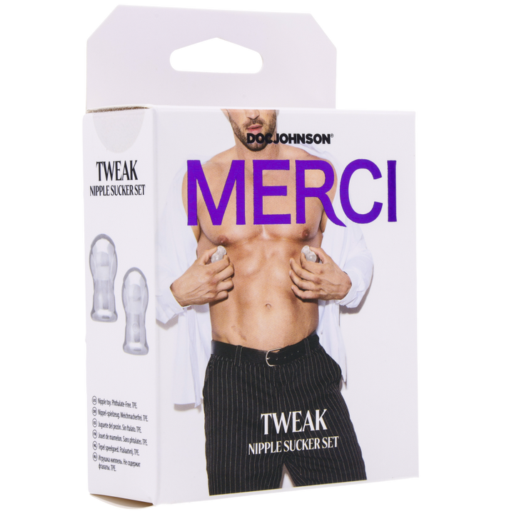 Merci - Tweak - Clear Nipple Suction Cup Set 