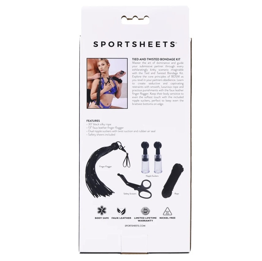 Sportsheets - Tied and Twisted Bondage Kit