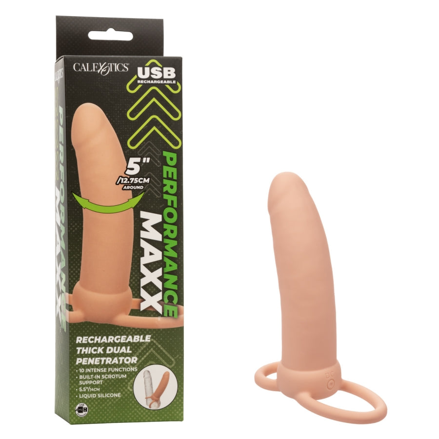 Maxx Rechargeable Thick - Pénétrateur Double