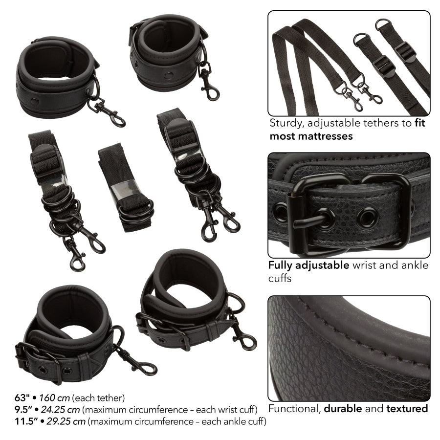 Nocturnal Kit de Bondage Universel pour le Lit