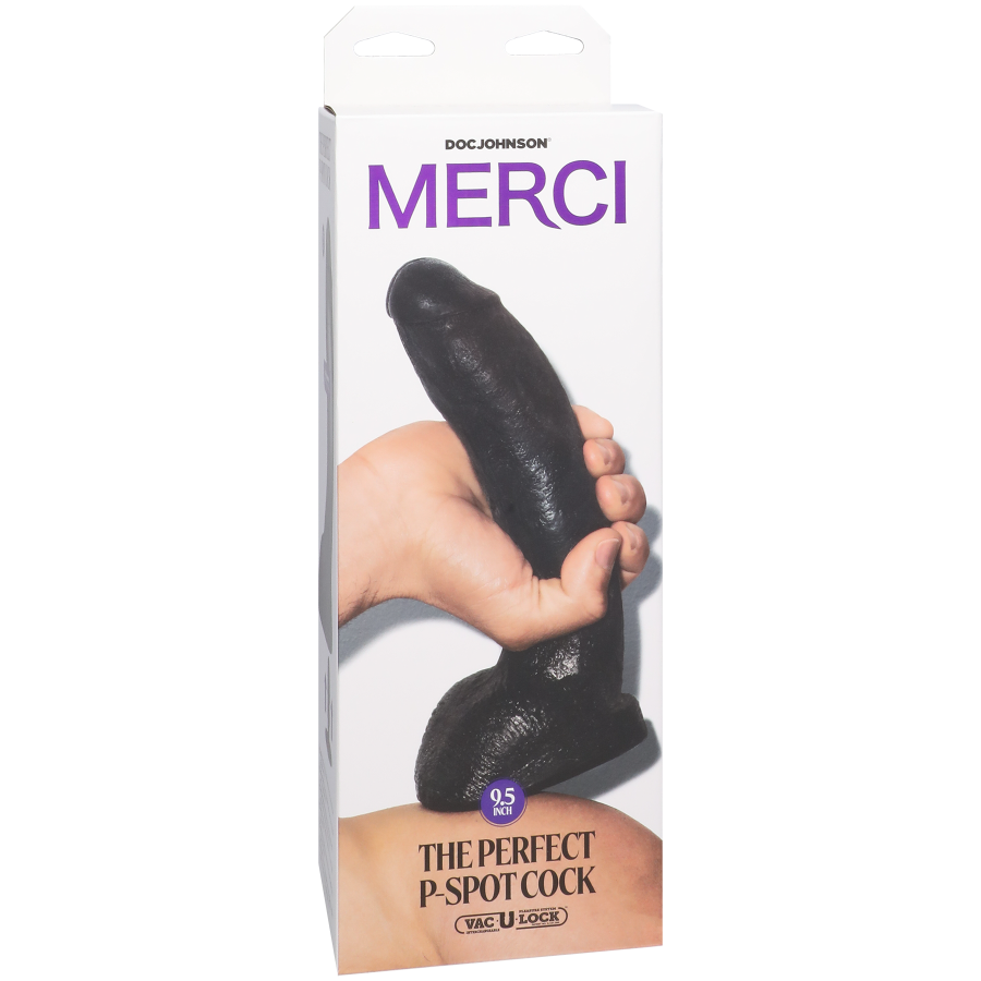 Perfect P-Spot with Removable Suction Cup - Black