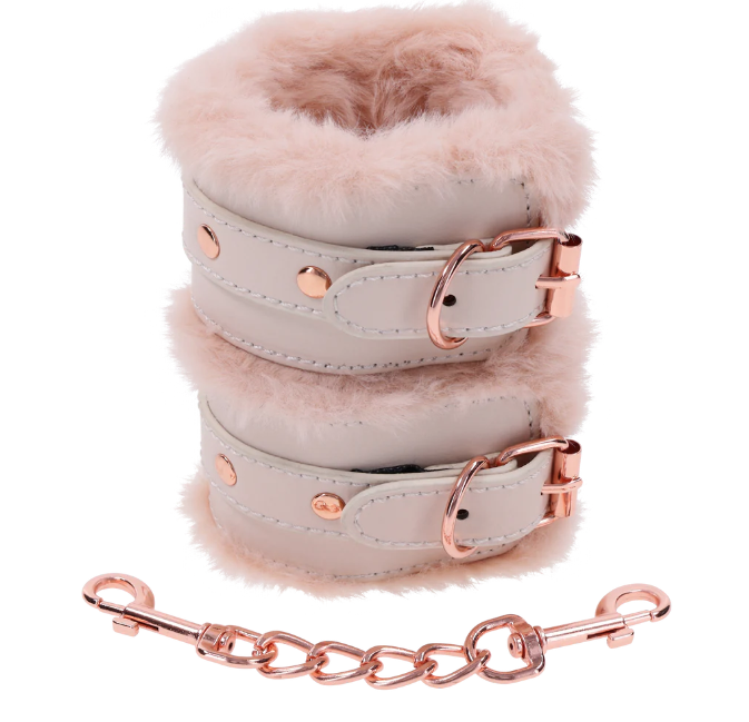 Peaches 'n CreaMe - Faux Fur Handcuff