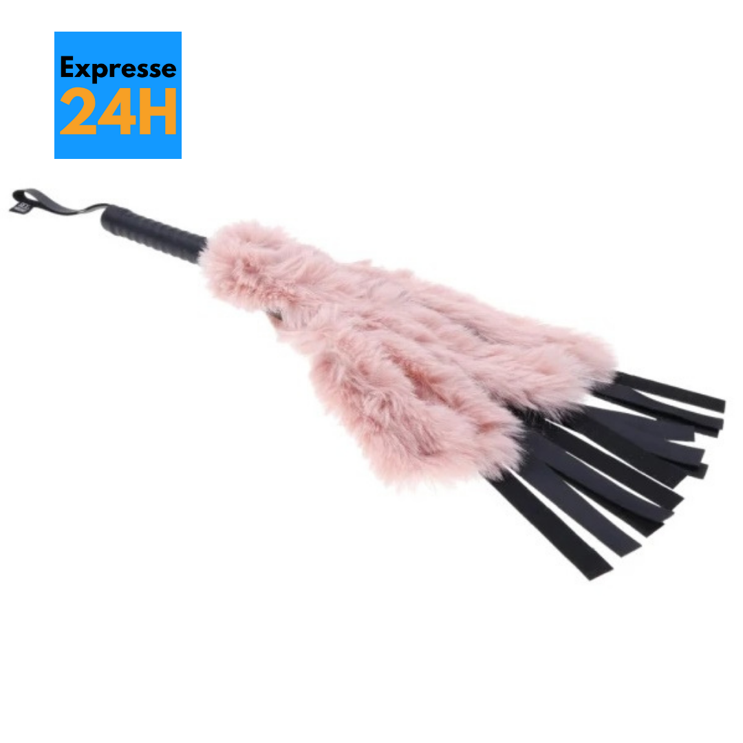 Sportsheets - S&amp;M Whip with Faux Fur Brat 