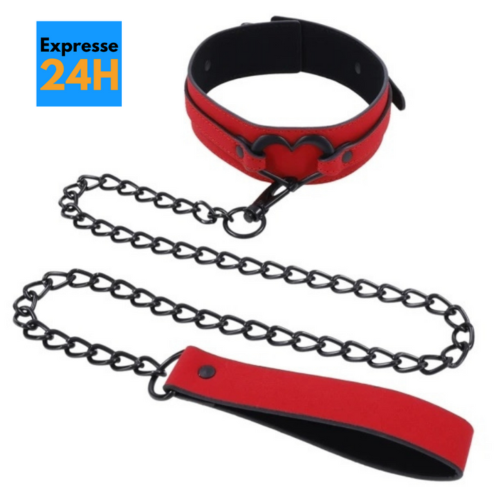Sportsheets - S&amp;M Amor Leash and Collar