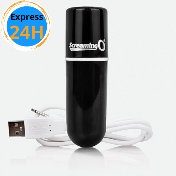 Charged Vooom Bullet rechargeable - black