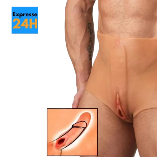 Master Series - Pussy Panties Vagin Silicone avec ouverture Anal