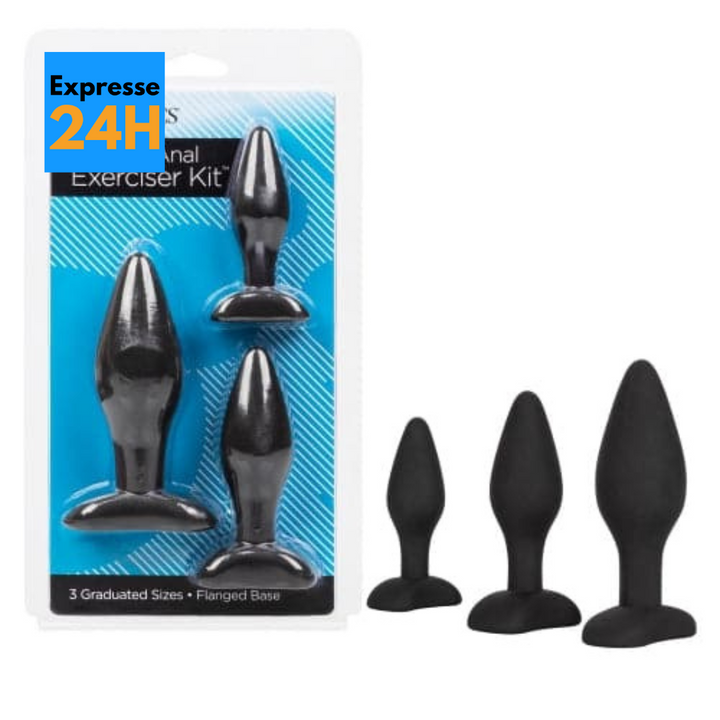 Silicone Anal Exerciser Kit