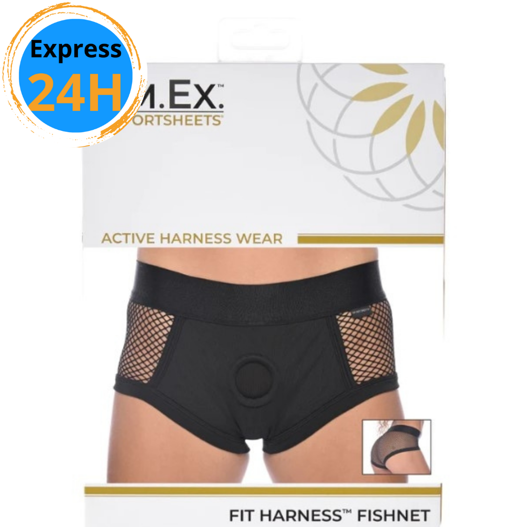 Sportssheets - Em.Ex. Fit Harness Fishnet