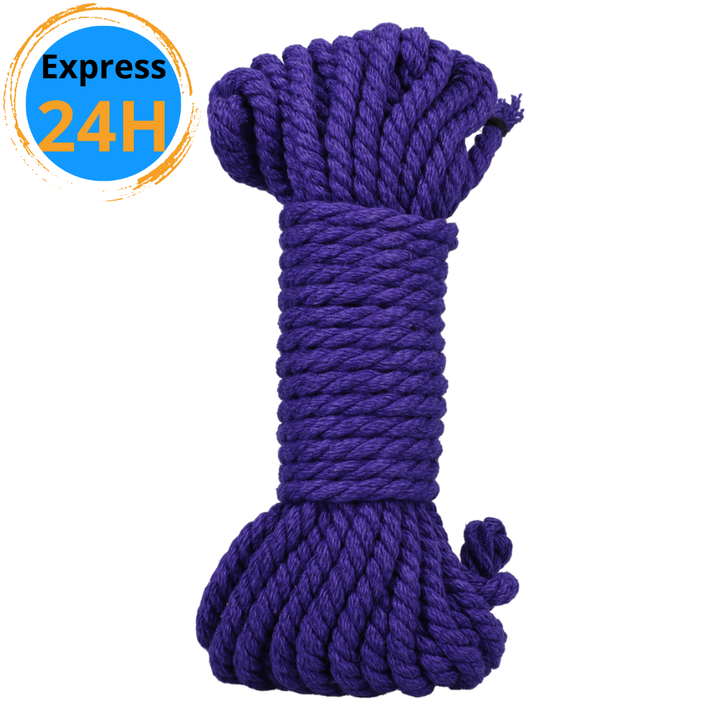 Thank You - 6mm Hemp Bondage Rope - 30 Feet