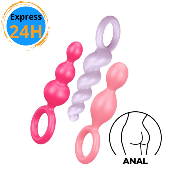 Booty Call Anal Plugs (Set of 3)