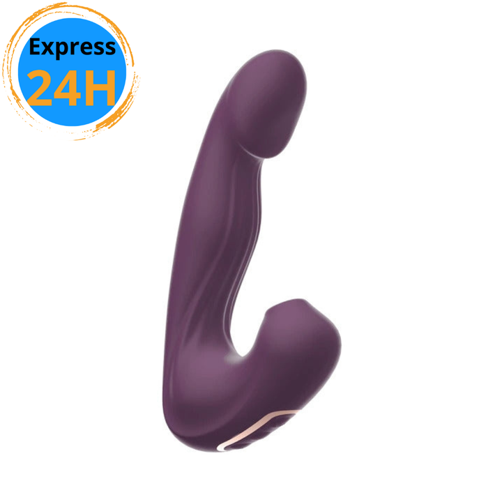 Tease Vibrator with Sucking