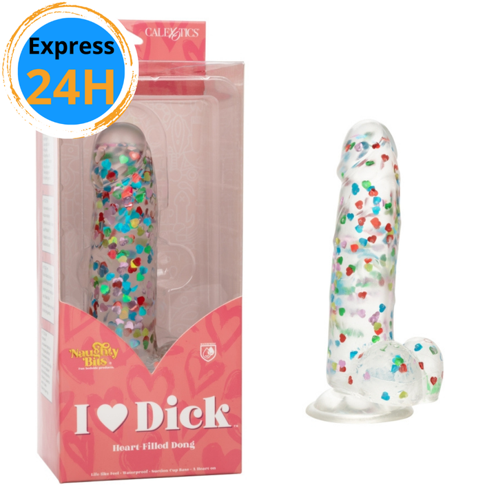 Naughty Bits I Love Dick Heart-Filled Dong