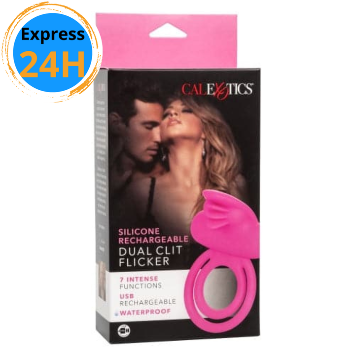 Rechargeable Dual Clit Flicker Enhancer