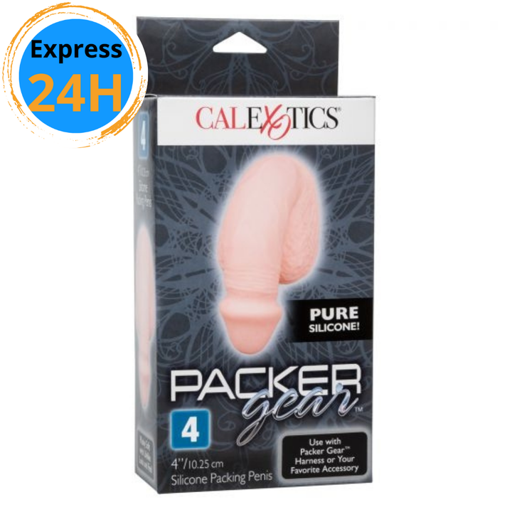 Packer Gear 4" Silicone Packing Penis - Blanc