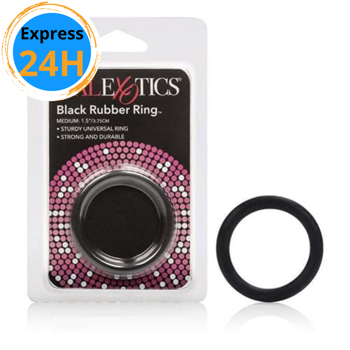 Black Rubber Ring - Medium