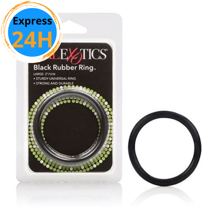 Black Rubber Ring - Large