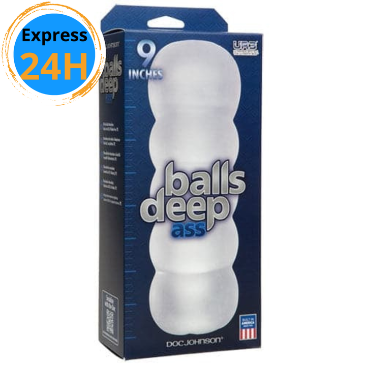 Balls Deep ass 9" Stroker