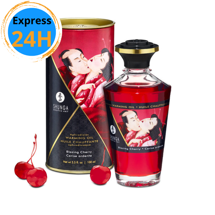 Huile de Massage Chauffante Aphrodisiaque