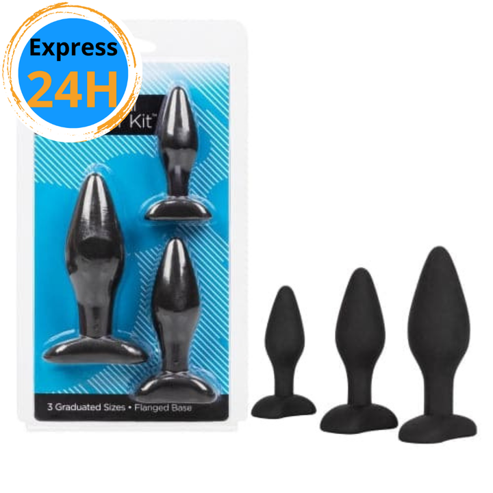 Silicone Anal Exerciser Kit