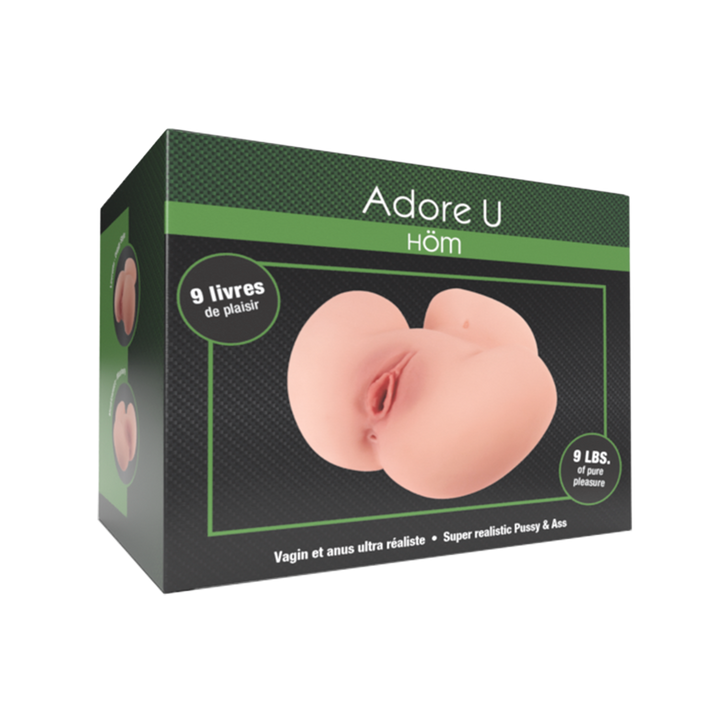 Adore U Höm - Ultra Realistic Vagina and Anus - 9 Books
