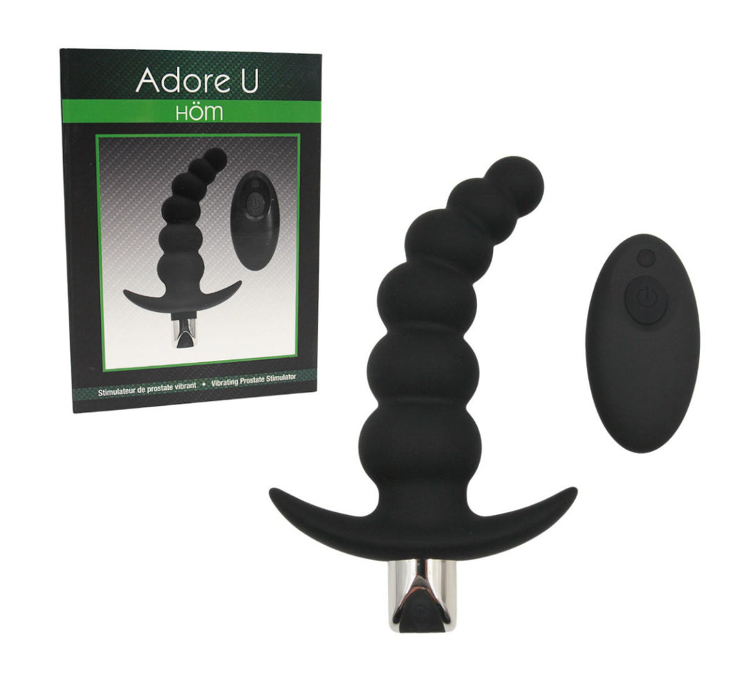 Adore U Höm - Prostate Stimulator With Remote Control 