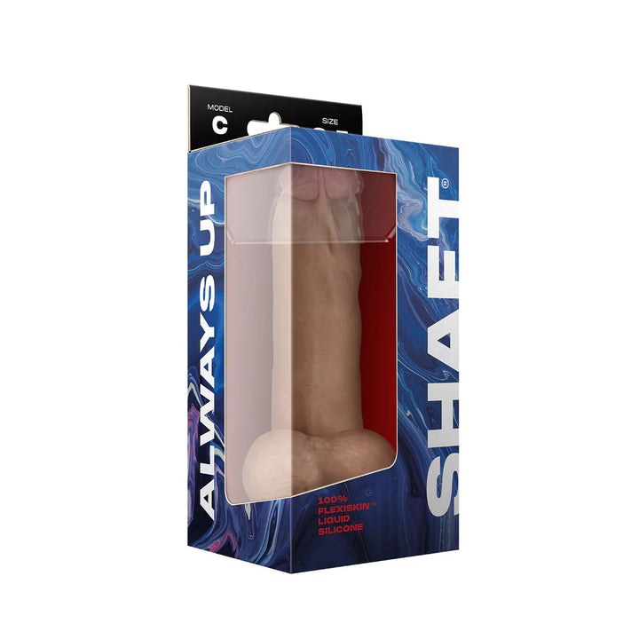Shaft - Model C - 8.5 inch Liquid Silicone Dong with Testicles