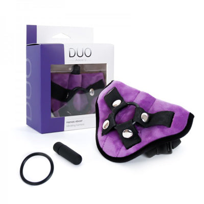 Adore U - DUO - Harness and small vibrator 