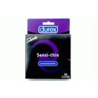 Durex Sensi-Thin, lubricated pack of 3 