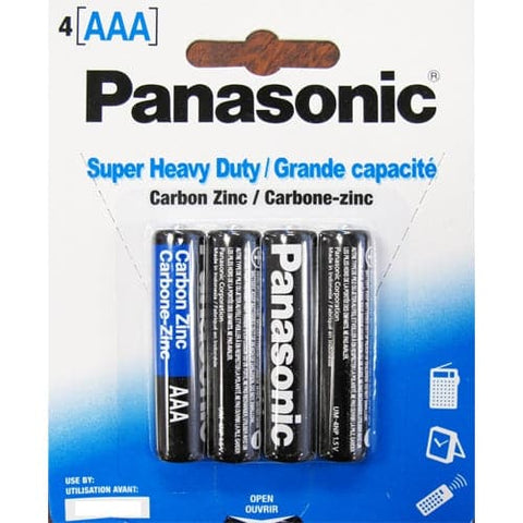 Batteries HD ʻAAA` - pack de 4
