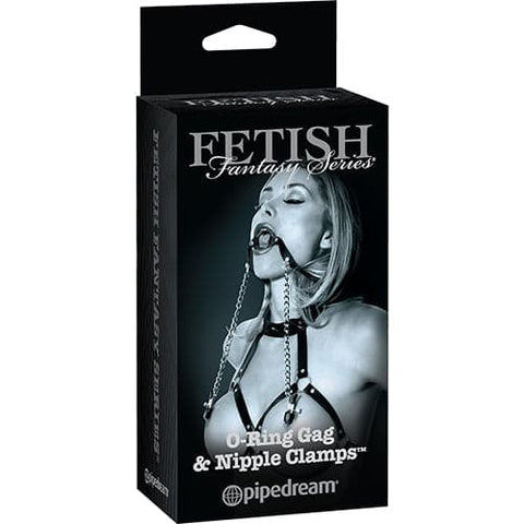 FFLE- O Ring Gag & Pinces à seins