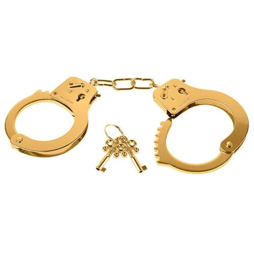 Fetish Fantasy Gold metal handcuff