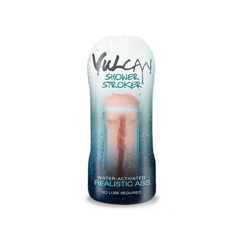 CyberSkin® H2O Vulcan Shower Stroker, Fessier Réaliste