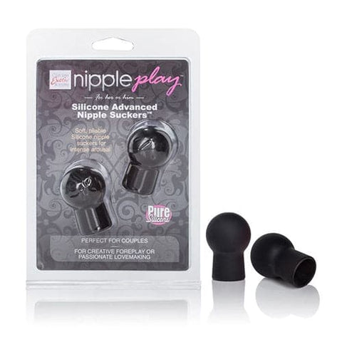 Nipple play Silicone Advanced Nipple Suckers - Noir