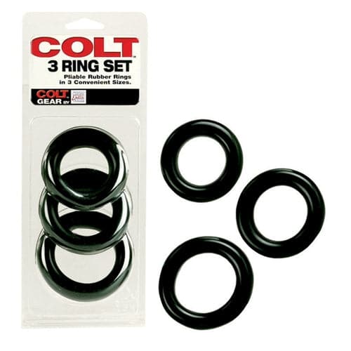 Colt Kit de 3 anneaux pénien