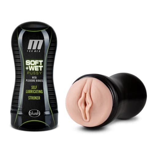 M for Men- Soft&amp;Wet- Pussy w Pleasure Ridges- Self-lubricating