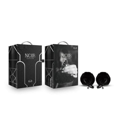 Blush - Noir - Pom Adjustable Nipple Clamps - Black