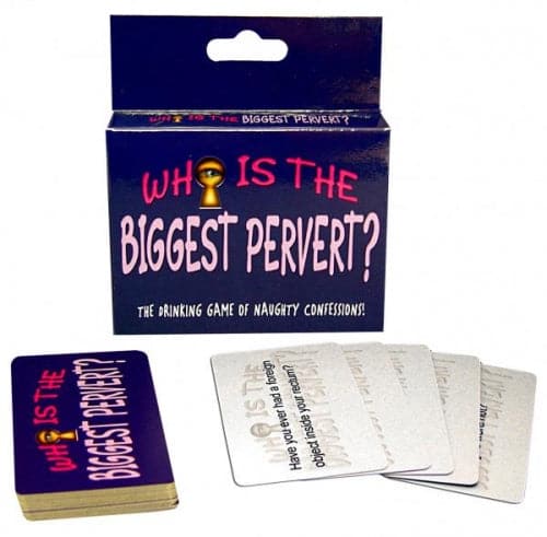 Kheper - Jeux de boisson - Jeu de cartes "Qui est le plus grand pervers ?"