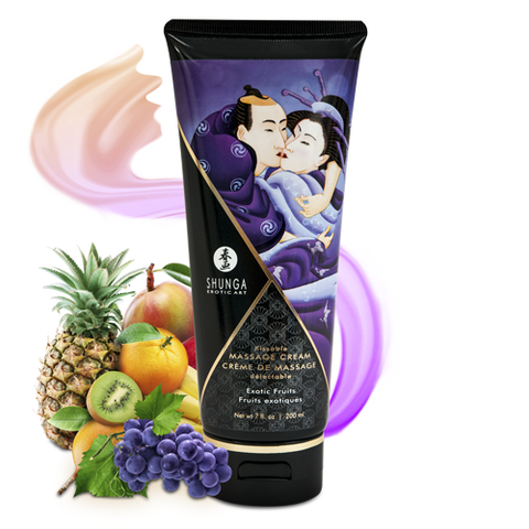 Kissable Massage Creams Exotic Fruits 7oz.